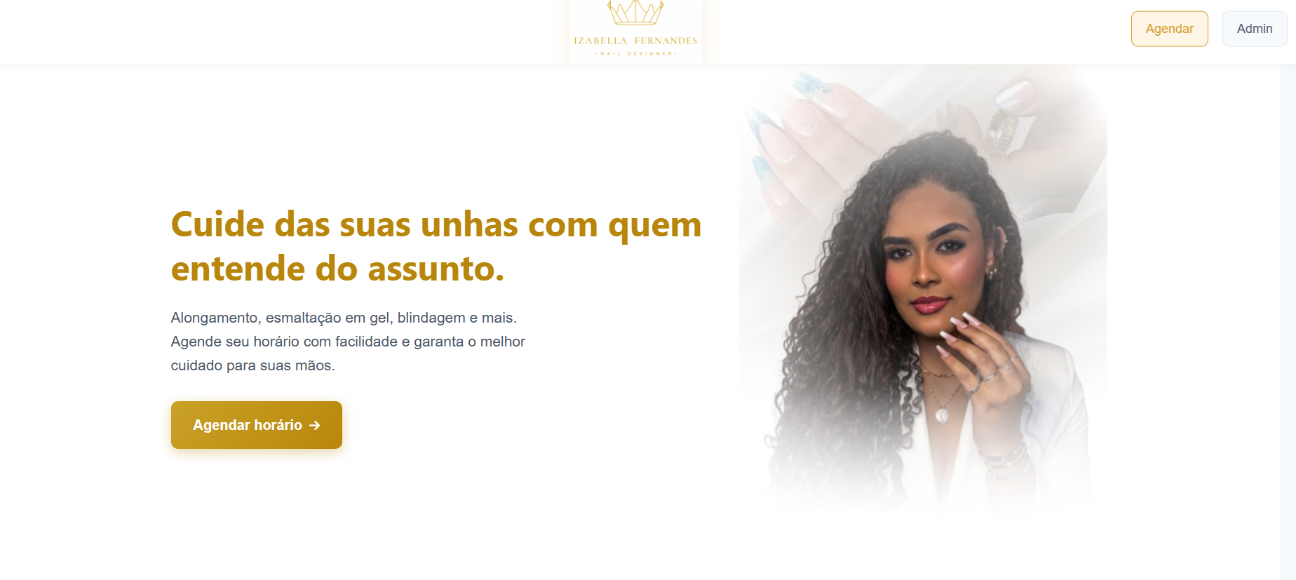Izabella Nail Designer - Sistema de Agendamentos