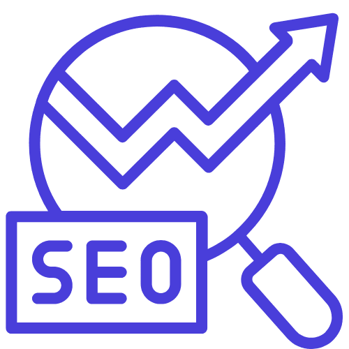 Ícone representando SEO personalizado